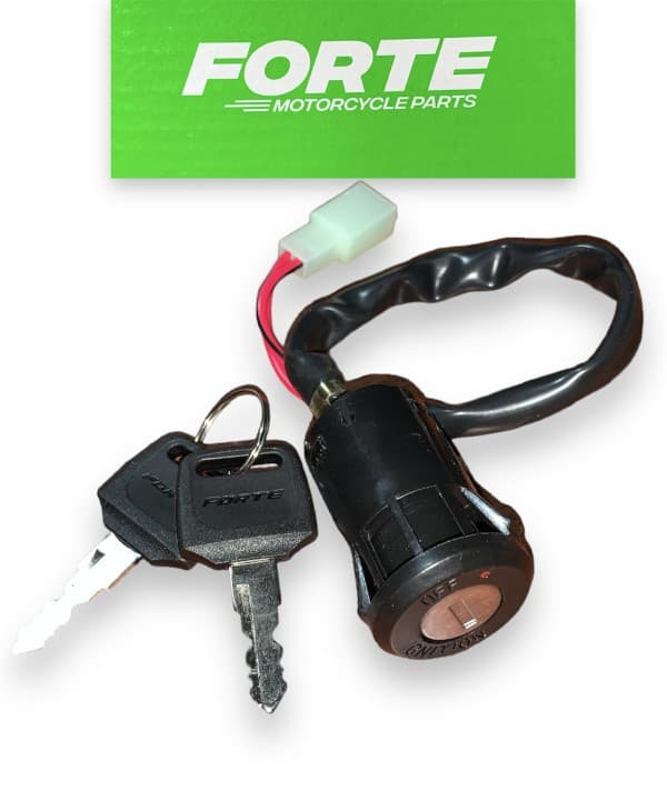 LLAVE CONTACTO CG125/TITAN 2000 2 CABL -FORTE