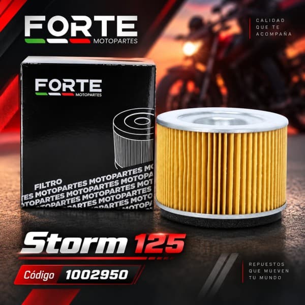 FILTRO AIRE CELULOSA HONDA STORM - FORTE