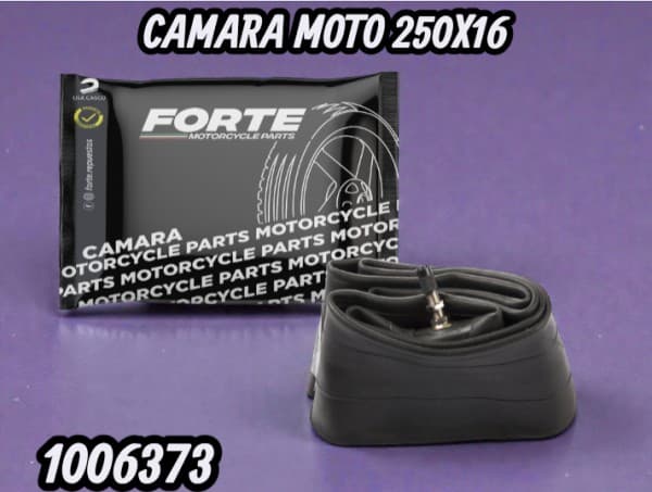 CAMARA MOTO 250X16 FORTE