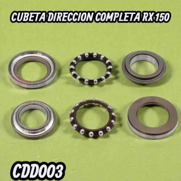 CUBETA DIRECCION COMPLETA RX 150 HADA