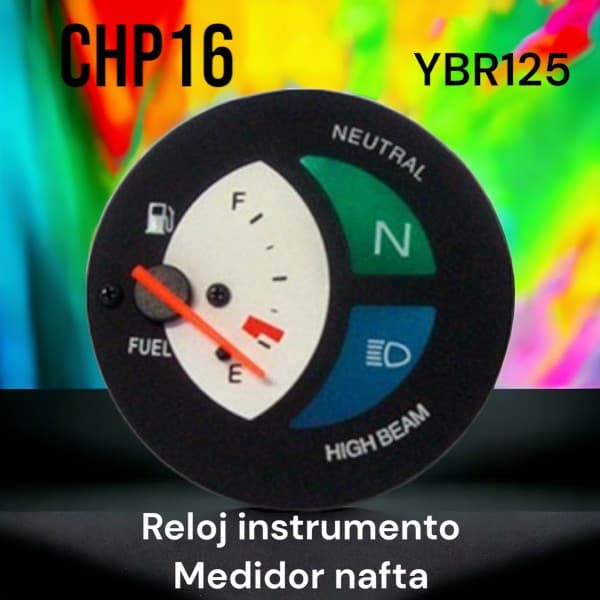 RELOJ INSTRUMENTOS YBR125 MEDIDOR NAFTA NITRO