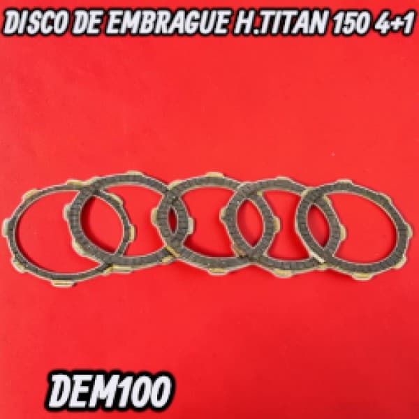 DISCO DE EMBRAGUE H.TITAN 150 4+1 HADA
