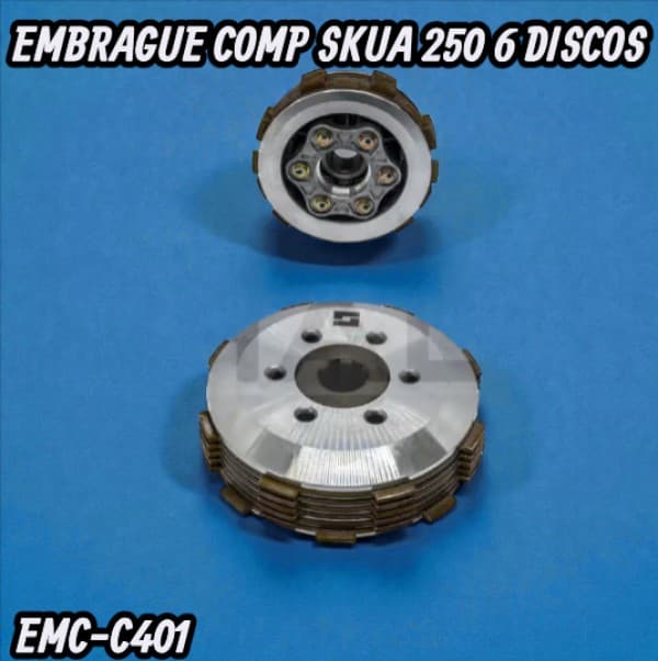 EMBRAGUE COMP SKUA 250 6 DISCOS HADA