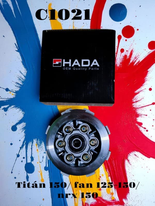 EMBRAGUE COMPLETO TITAN 150 FAN 125 HADA