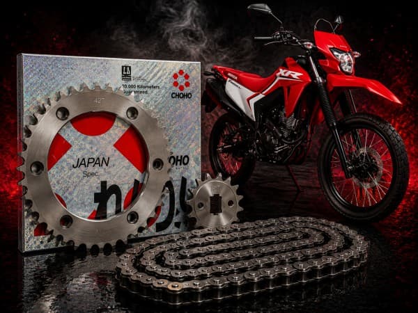 CORONA PIÑON CADENA CHOHO HD XR 250 TORNADO 1