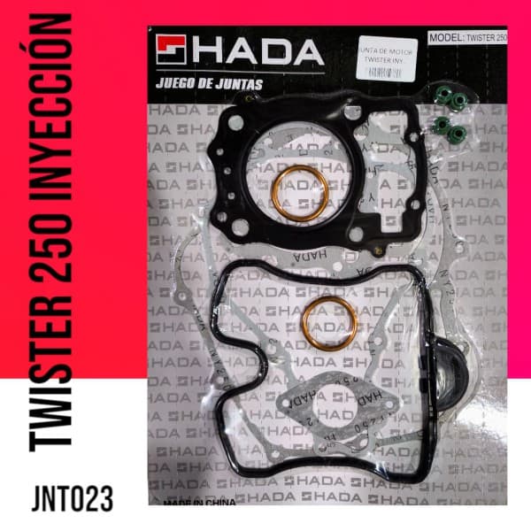 JUNTAS MOTOR TWISTER 250 INY C/O  T/VAL HADA