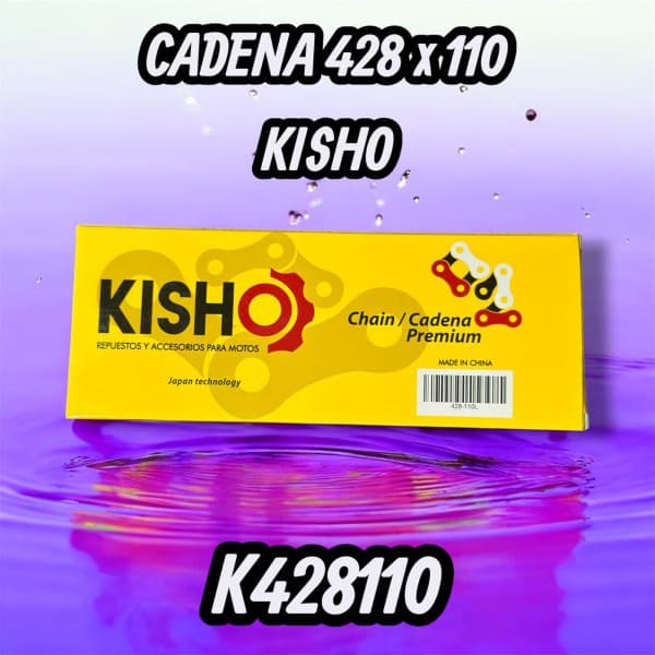 CADENA 428 X 110 KISHO