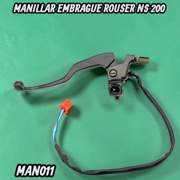 MANILLAR EMBRAGUE ROUSER NS 200 C/PROTECTOR HADA