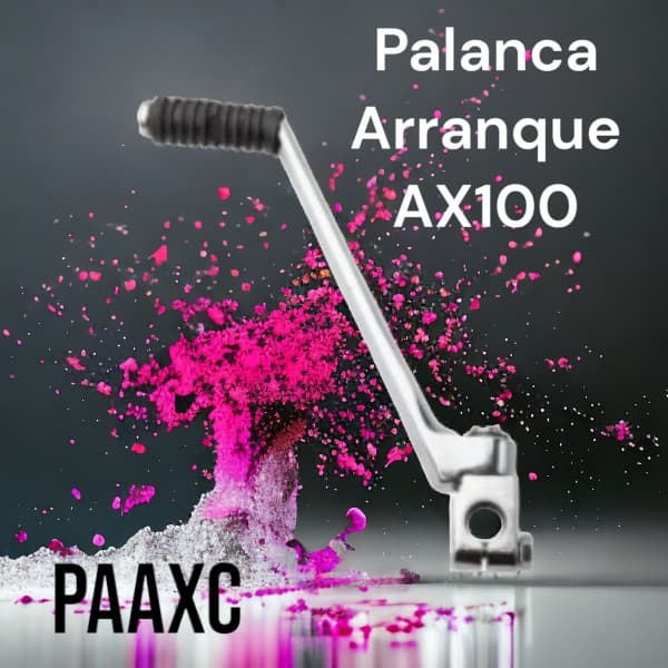PALANCA ARRANQUE CROMADA  AX 100 NITRO