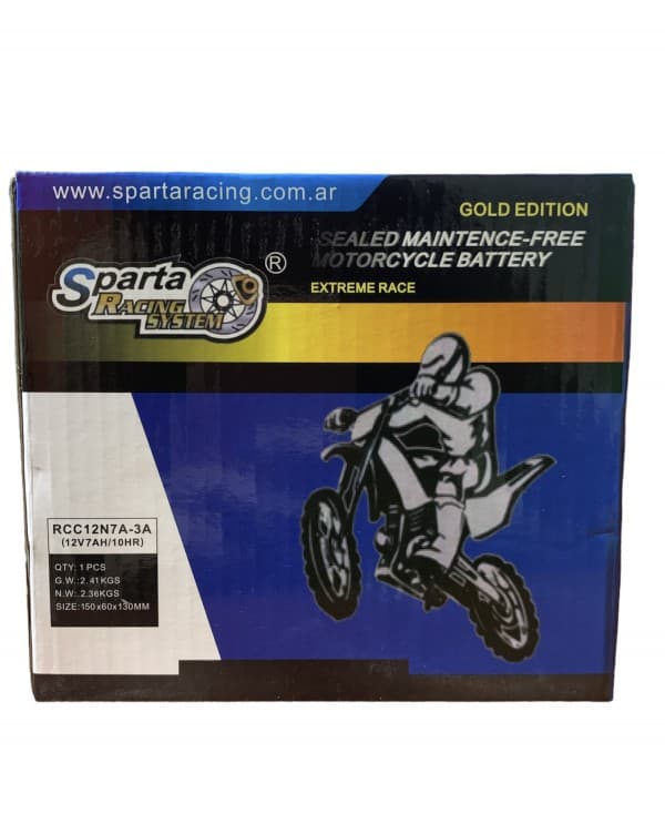 BATERIA 12N7A-3A SPARTA