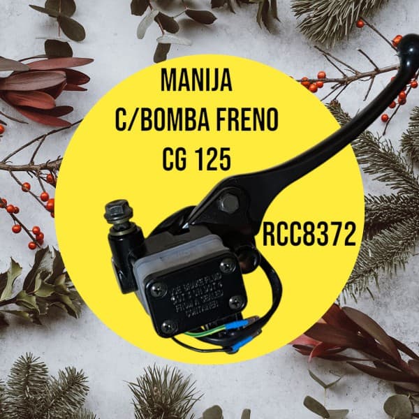 MANIJA C/ BOMBA DE FRENO CG125  - SPARTA