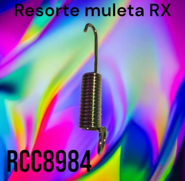 RESORTE DE MULETA  RX 150 PACK X5 SPARTA