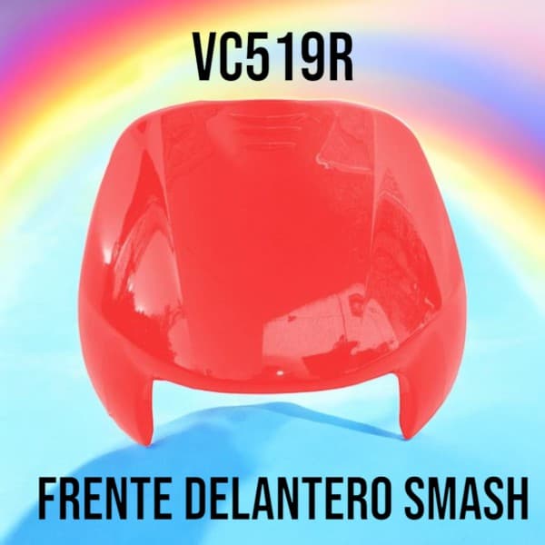 FRENTE DELANTERO SMASH ROJO PLASTICA VC