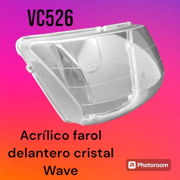ACRILICO FARO delantero H WAVE CRISTAL VC