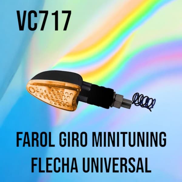 Farol Giro MINITUNING FLECHA UNIV C/U  flexible AMB