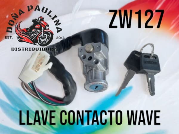 LLAVE DE CONTACTO C/TRABA HD WAVE NITRO