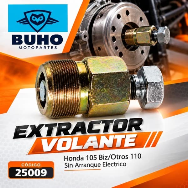 Extractor Volante Honda 105 Biz Sin Arranque Electrico BUHO