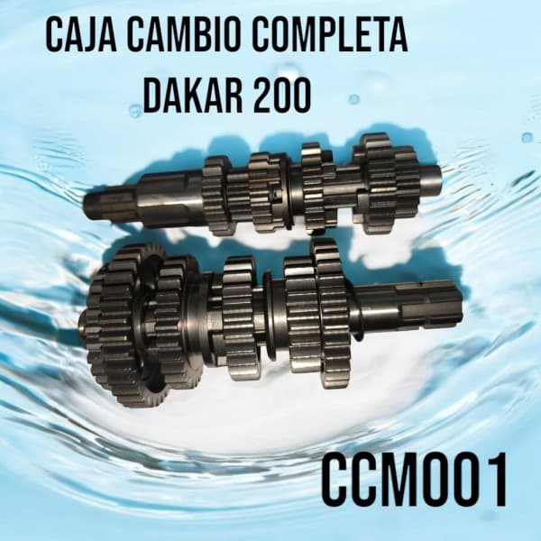 CAJA CAMBIO COMPLETA M.DAKAR 200 HADA