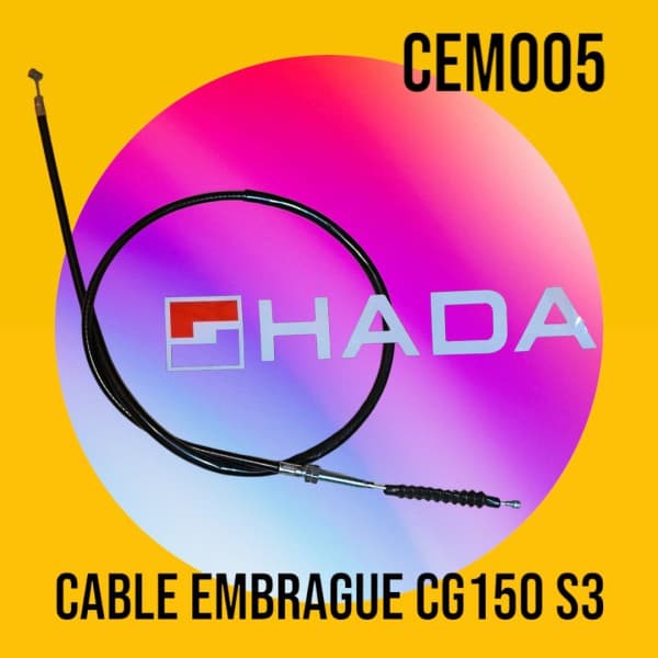 CABLE EMBRAGUE M.CG 150 S3 HADA
