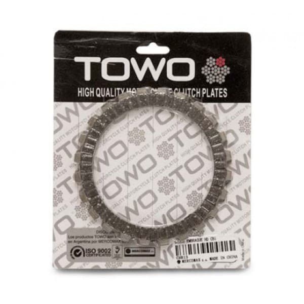 DISCO DE EMBRAGUE HONDA CB1 4PCS TOWO