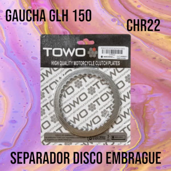 SEPARADOR DISCO EMB HD GAUCHA 150 (4) TOWO