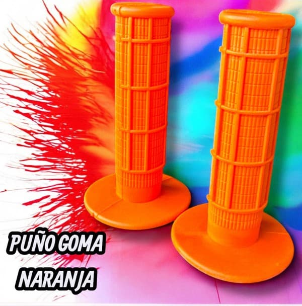 PUÑOS GOMA NARANJA CKM
