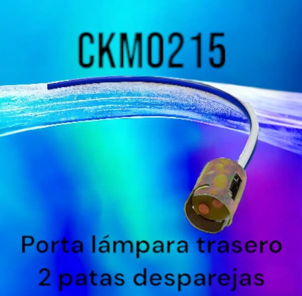 PORTA LAMPARA TRAS 2 P p/desp - CKM