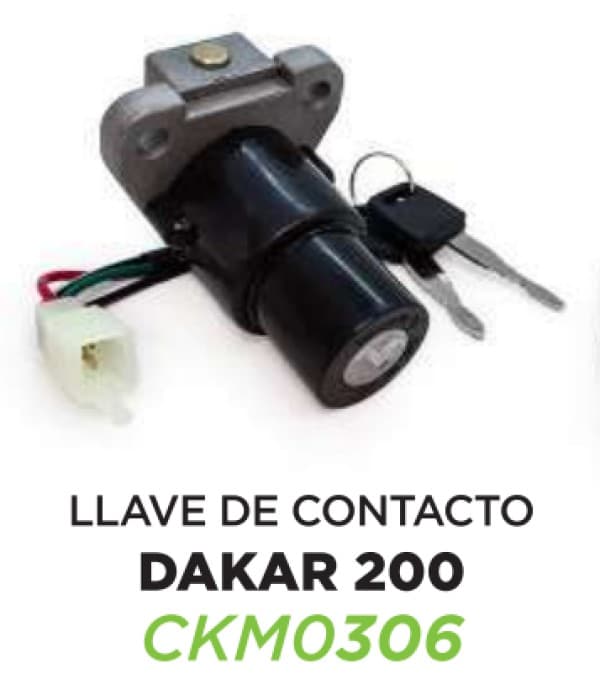 LLAVE CONTACTO DAKAR 200 CKM