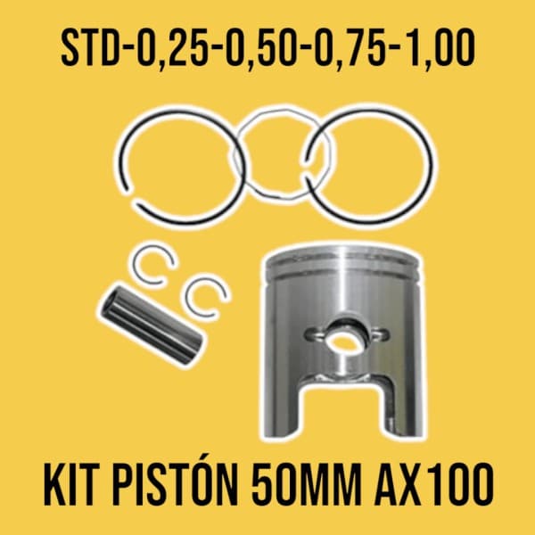 PISTON KIT 50MM AX 100 - 0,50 - CKM
