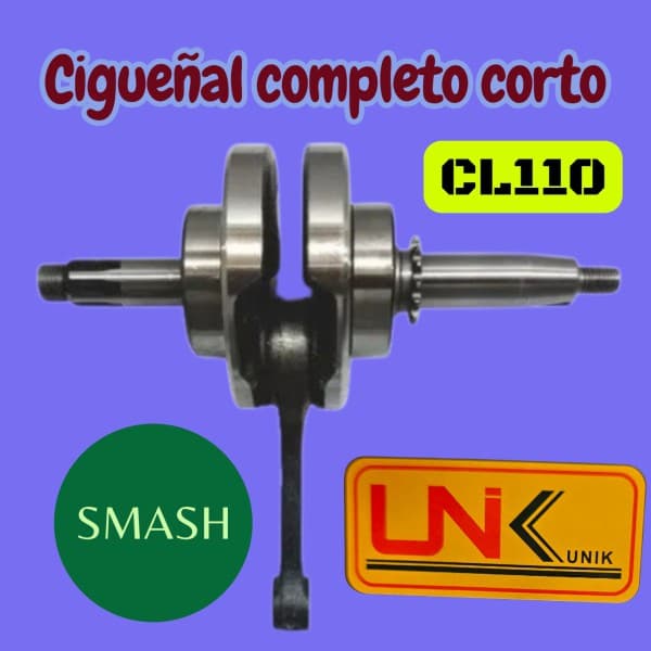 CIGUEÑAL COMPLETO CORTO SMASH UNIK