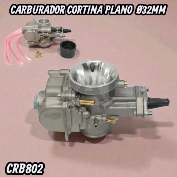 CARBURADOR CORTINA PLANO Ø32MM HADA