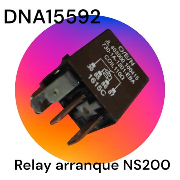 RELAY ARRANQUE NS200 DNA