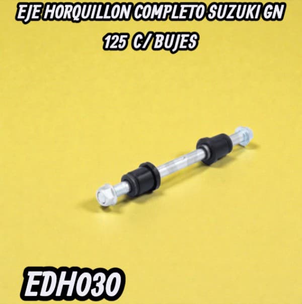 EJE HORQUILLON COMPLETO SUZUKI GN 125 C/ BUJES HADA