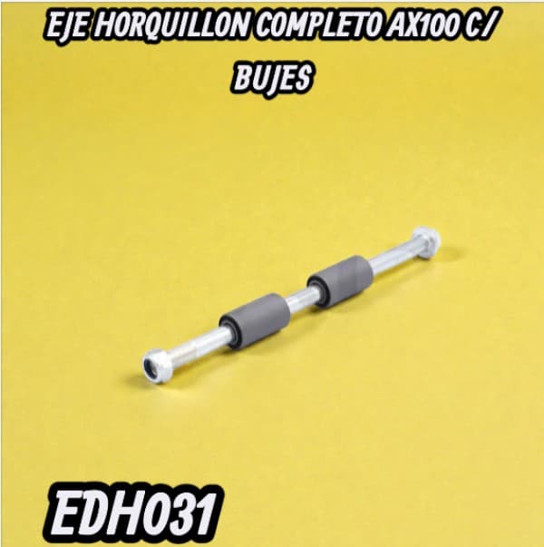 EJE HORQUILLON COMPLETO AX100 C/BUJES HADA