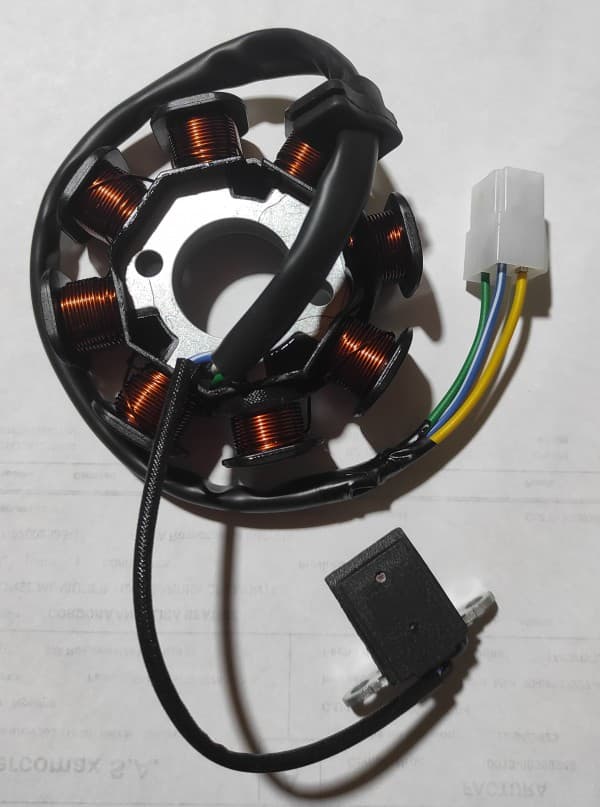 ESTATOR 8 CAMPOS ZB 110 LUZ PREN- CATIIMOTO