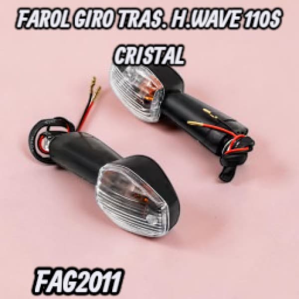 FAROL GIRO TRAS. H.WAVE 110S CRISTAL JGO HADA