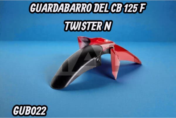 GUARDABARRO DEL CB 125 F TWISTER N HADA