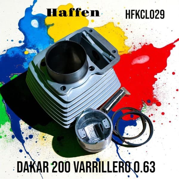 CILINDRO KIT DAKAR 200 Var 63M 76/104 HAFFEN