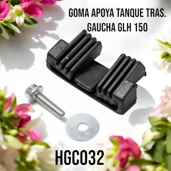 GOMA APOYO TANQUE TRAS GAUCHA GLH 150 NITRO