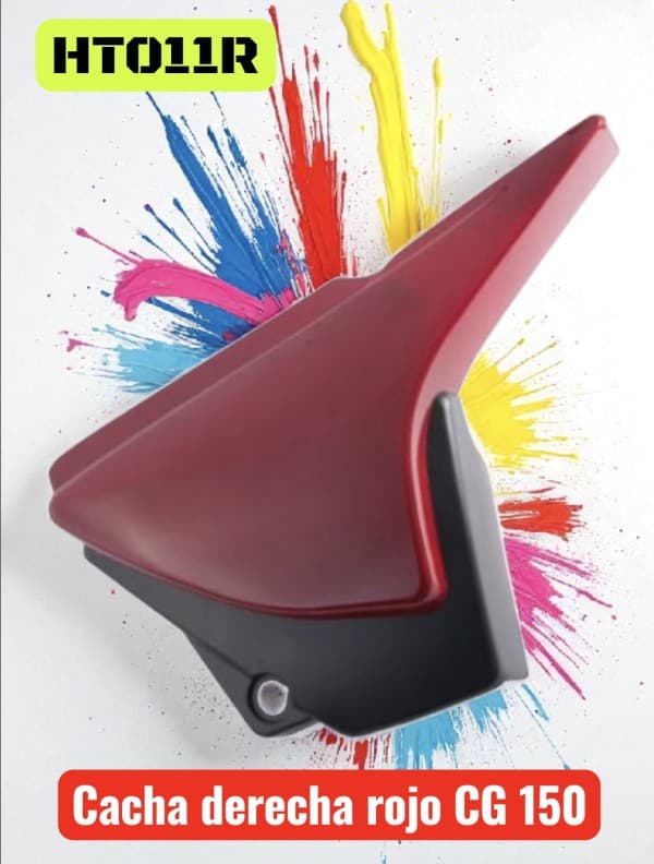 CACHA DERECHA ROJO HD CG 150 TITAN NITRO