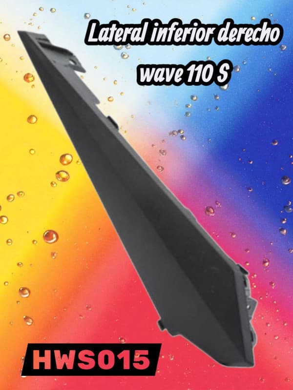 LATERAL INFERIOR DERECHO HD WAVE 110 S NITRO