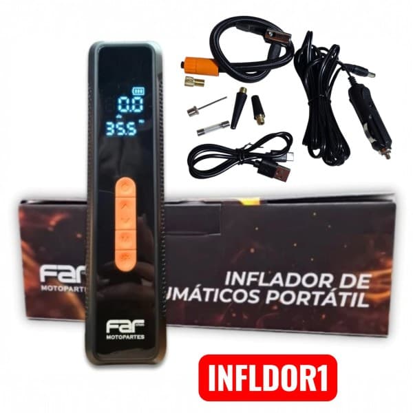 INFLADOR COMPRESOR PORTATIL FAR 150 PSI