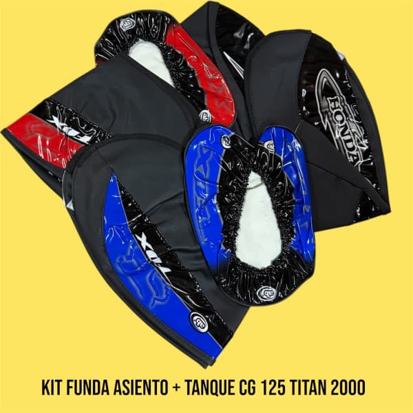 FUNDA ASIENTO - TANQUE CG 125 TITAN 2000 AB