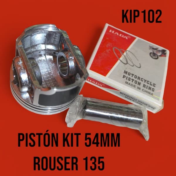 PISTON KIT BAJAJ ROUSER 135 (54 mm) 0,25 HADA