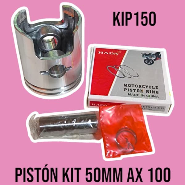 PISTON KIT AX 100 50mm STD HADA