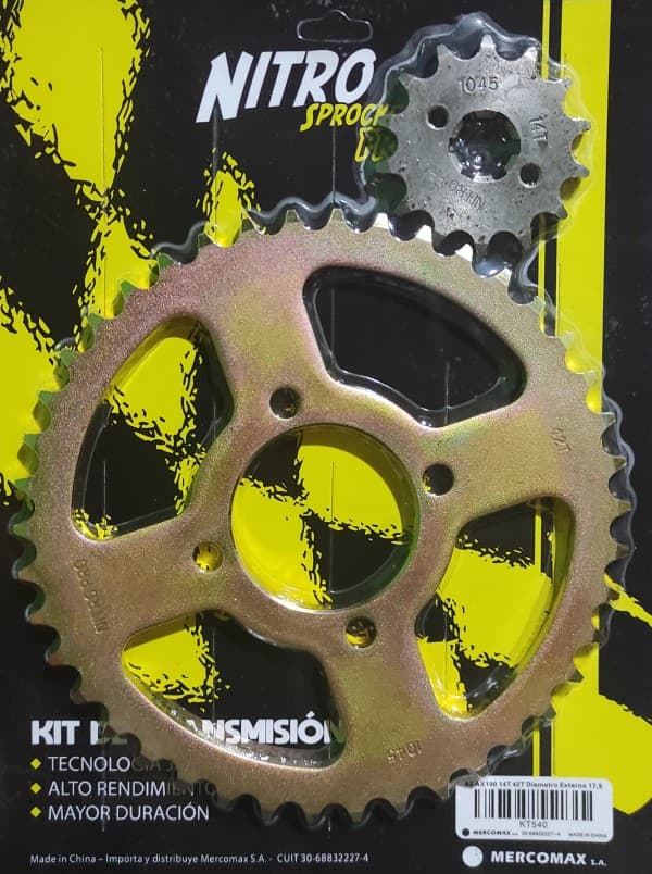 CORONA PIÑON NITRO SZ AX 100 14T 42T
