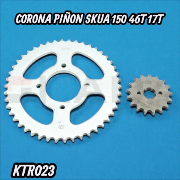 CORONA PIÑON SKUA 150 46T 17T HADA