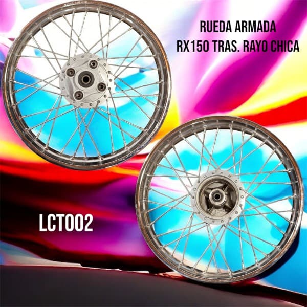 RUEDA ARMADA RX150 TRA/RAY CHICA - CATIIMOTO