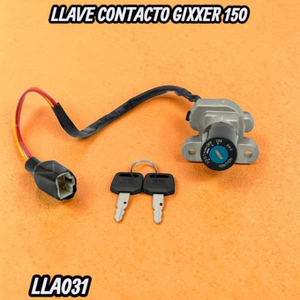 LLAVE CONTACTO GIXXER 150 HADA