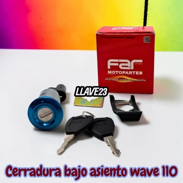 CERRADURA BAJO ASIENTO NEW WAVE 110 S FAR